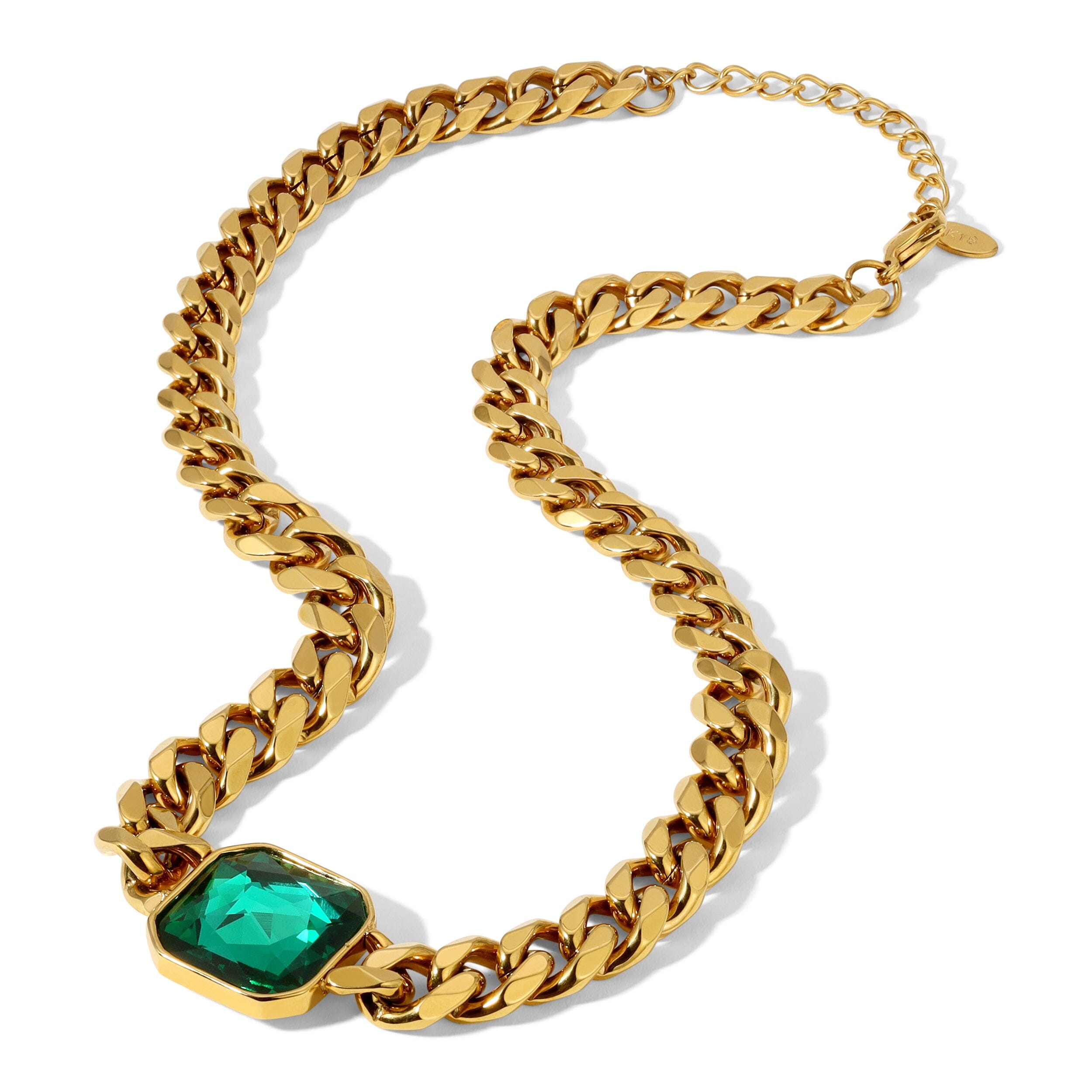 Dare To Be Bold Cuban Link Necklace Necklace Bloo & Ro