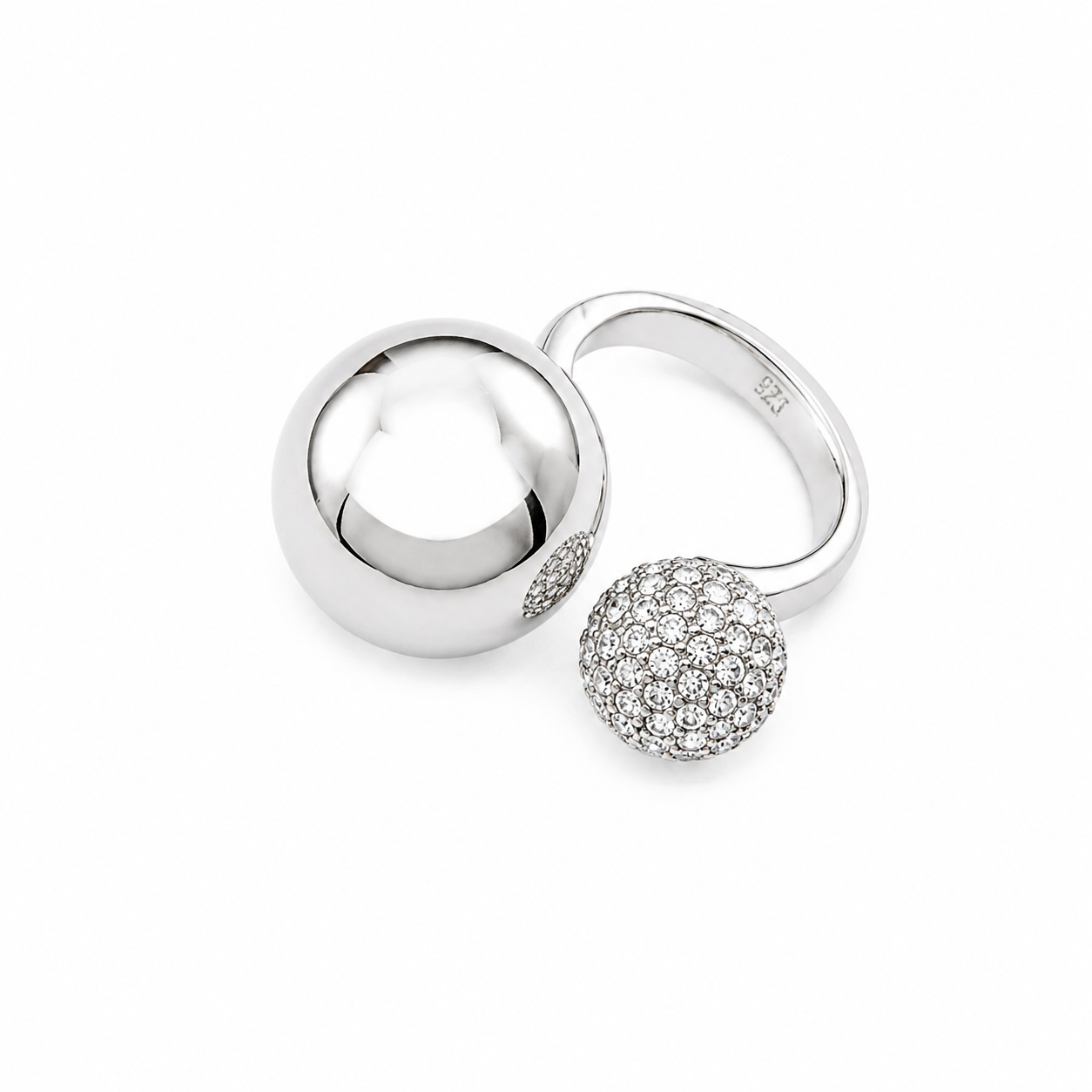 The Vivienne Duo Sphere Ring