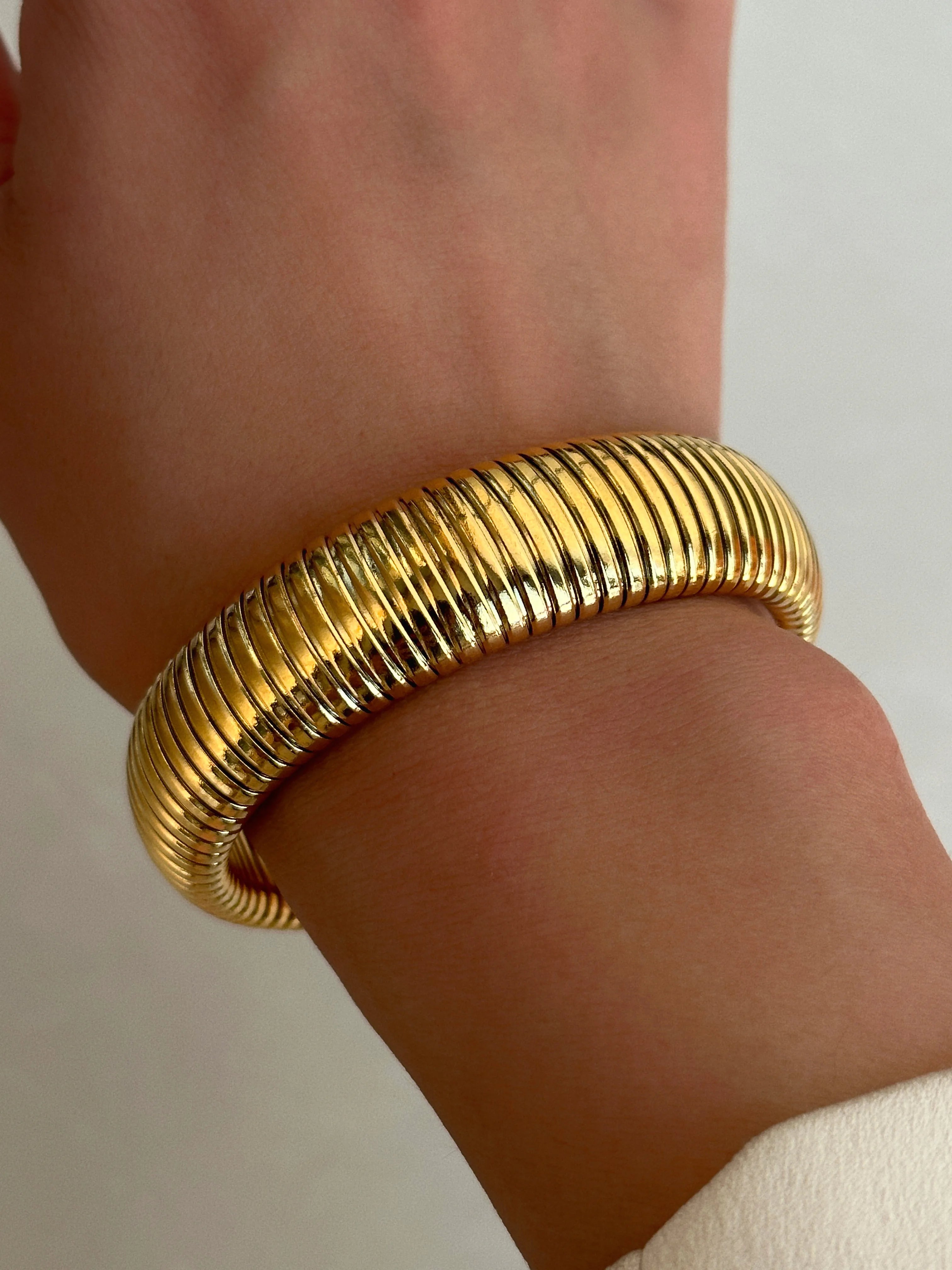 Single Cobra Elastic Bracelet