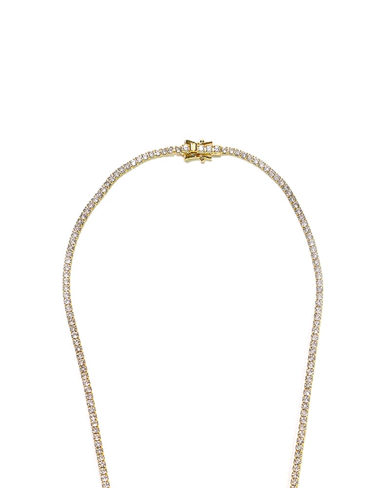 She So Fine Tennis Necklace Necklace Bloo & Ro