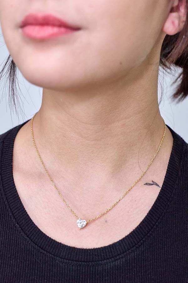 Baby Hearts Chain Necklace Necklace Bloo & Ro