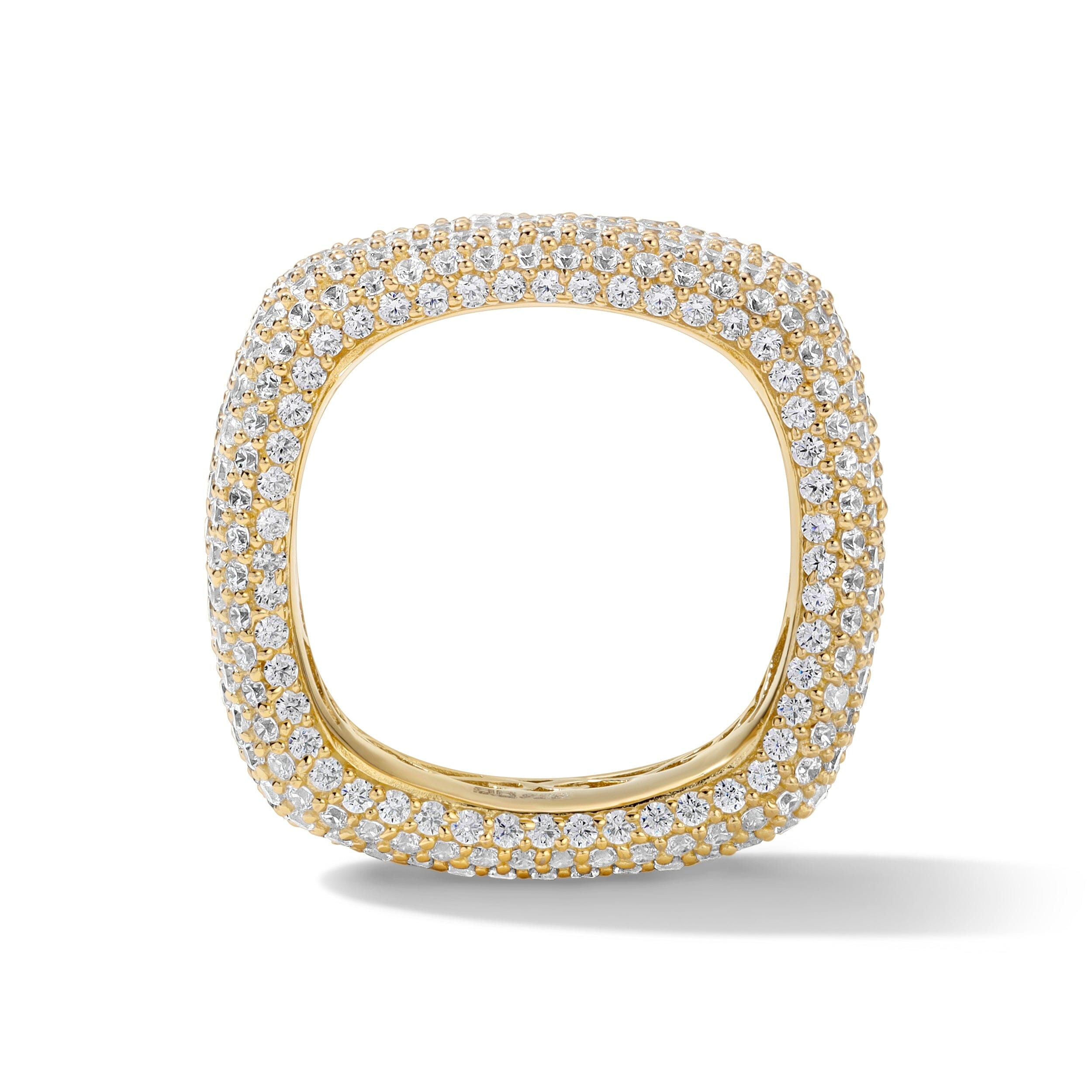 Be Bold Euro Square Ring Ring Bloo & Ro