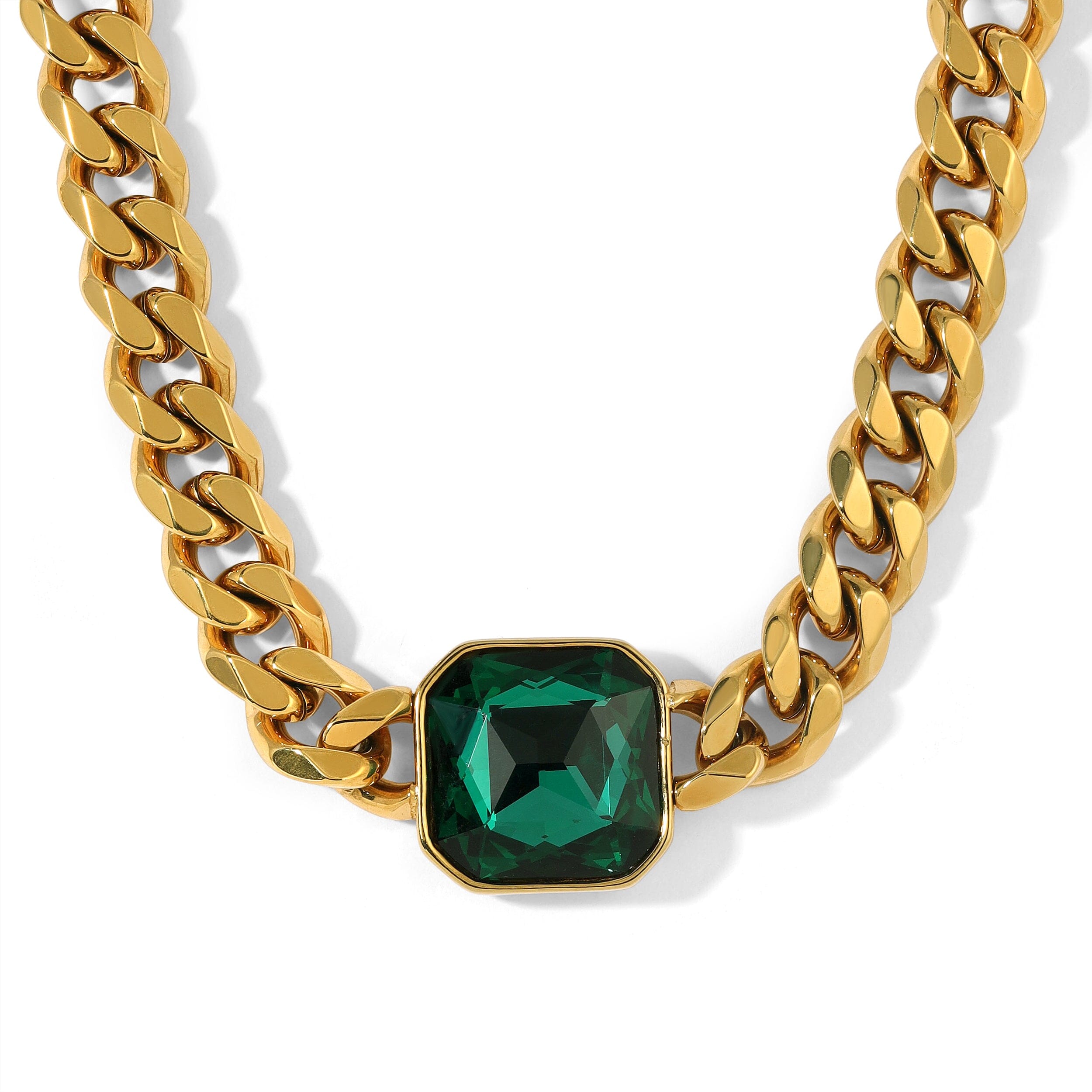Dare To Be Bold Cuban Link Necklace Necklace Bloo & Ro