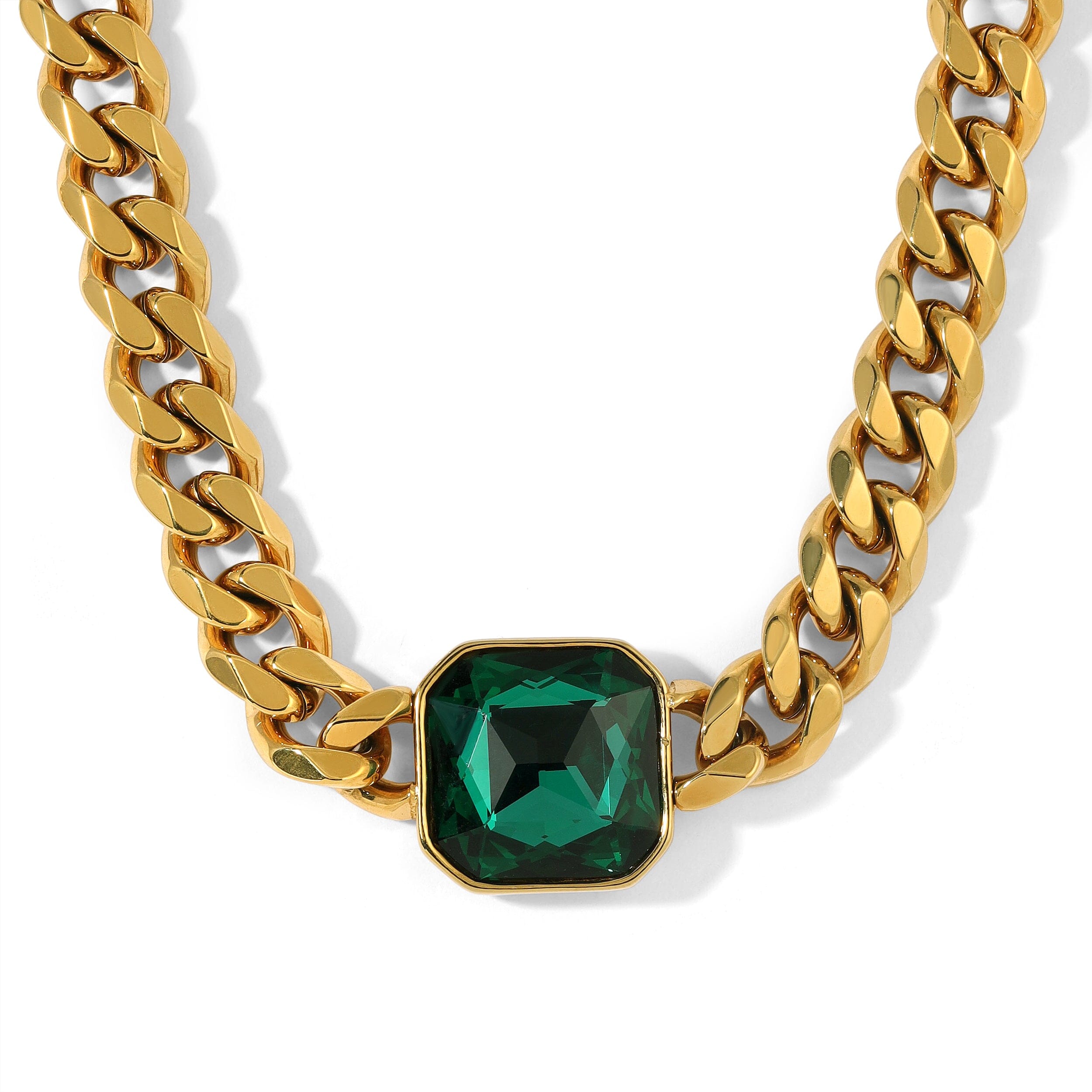 Dare To Be Bold Cuban Link Necklace Necklace Bloo & Ro 