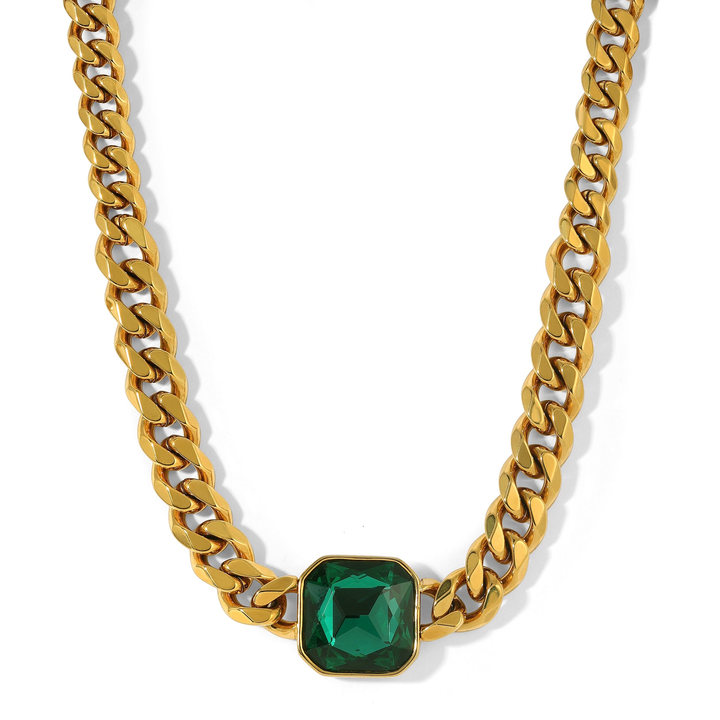 Dare To Be Bold Cuban Link Necklace Necklace Bloo & Ro