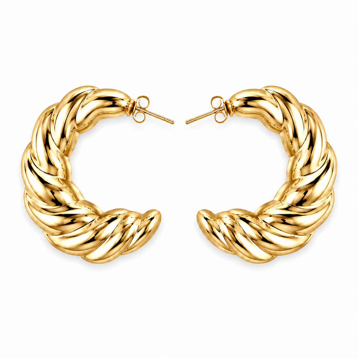 The Camille Twist Hoops
