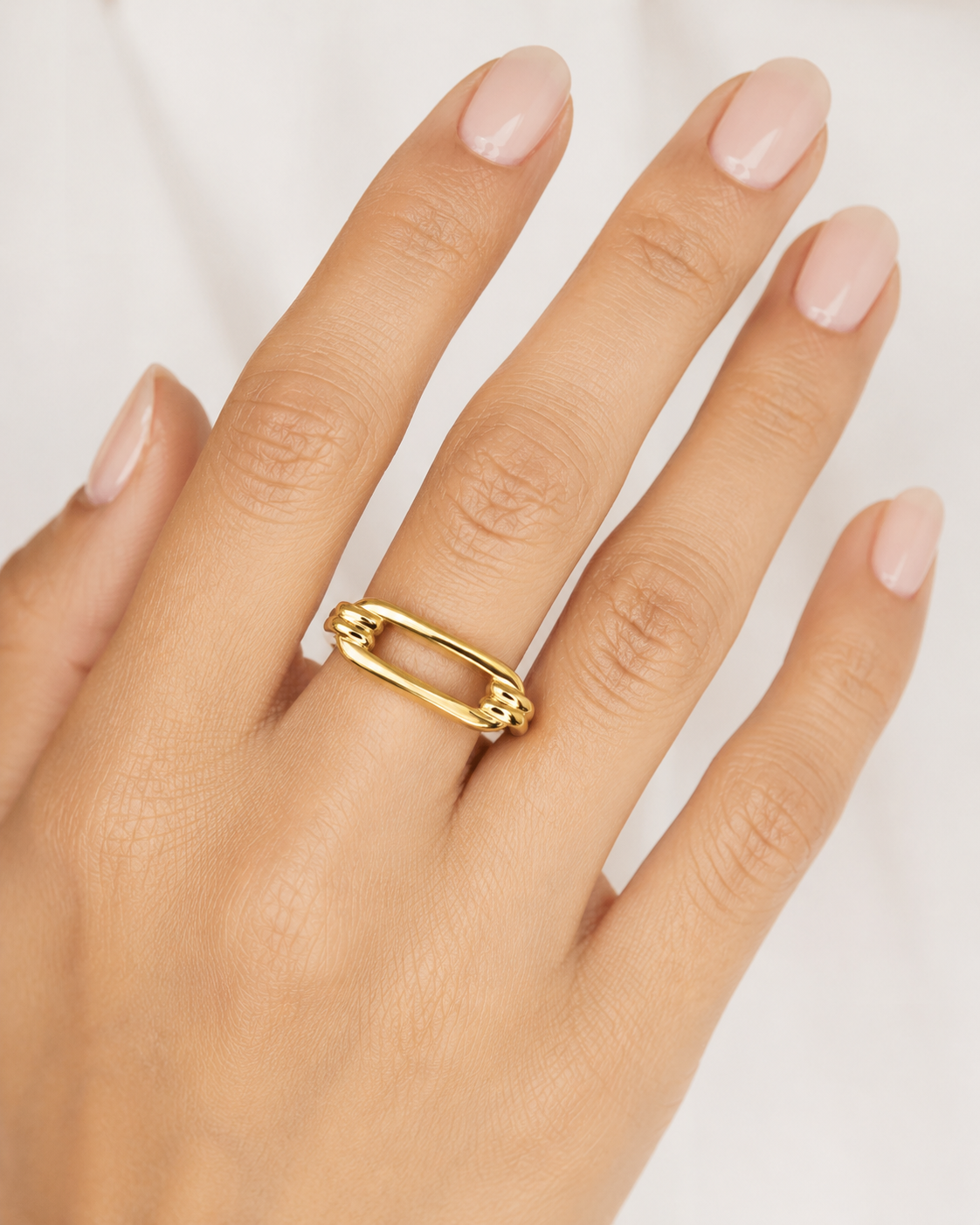 Cheyenne Geometric Link Ring