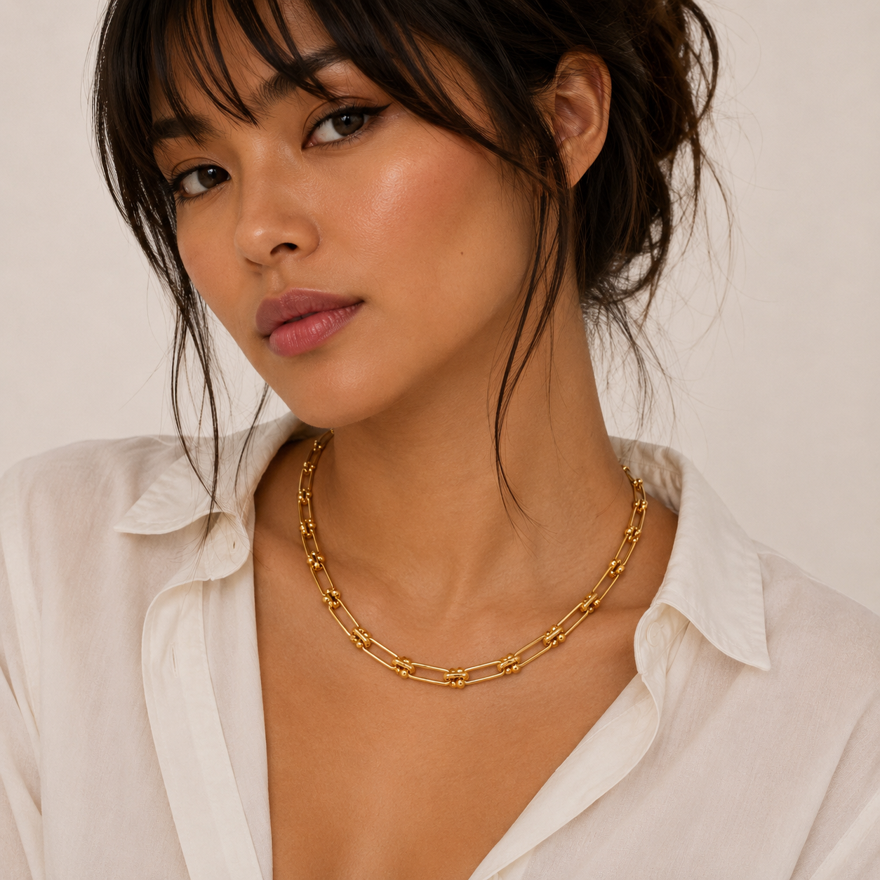 The Elena Link Necklace