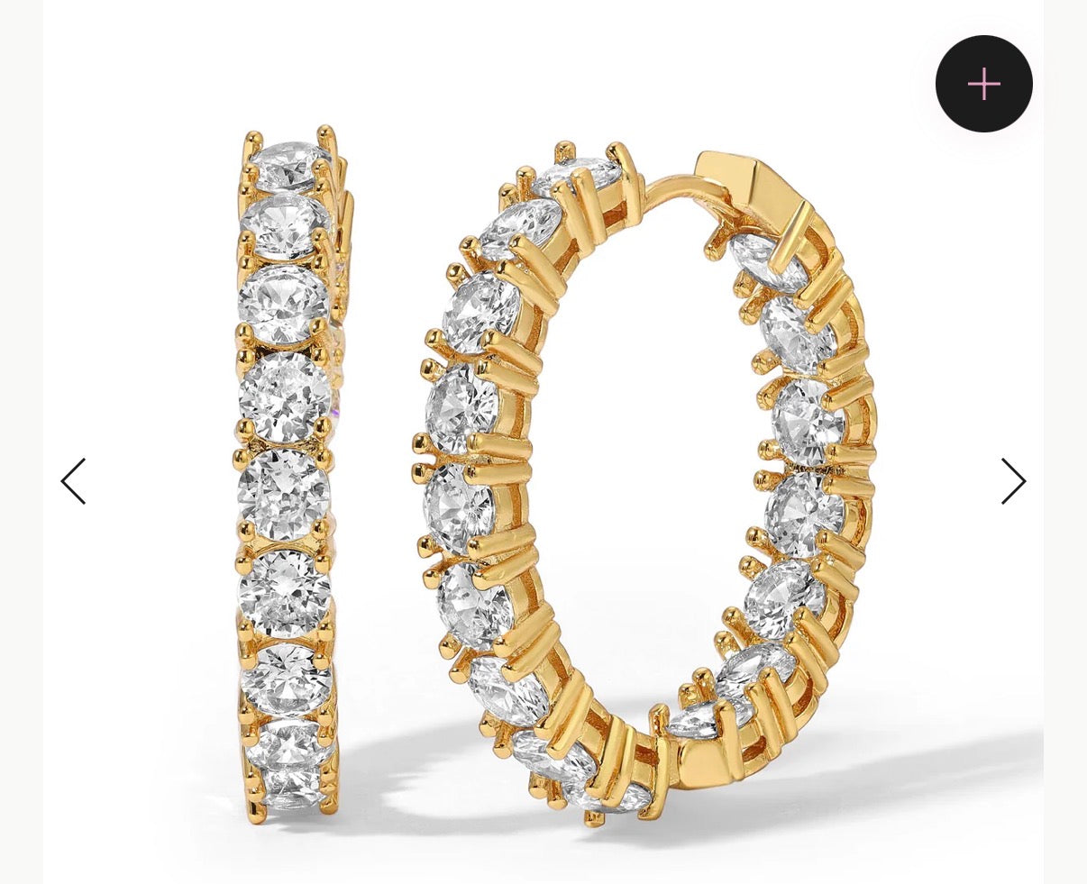 Celeste Eternity Hoops